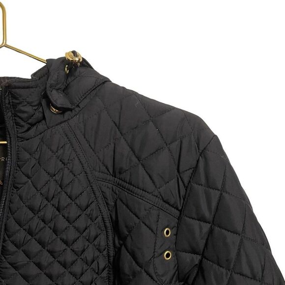 Weatherproof Navy Quitted Jacket with Removable Hood Size XL - Picture 2 of 8